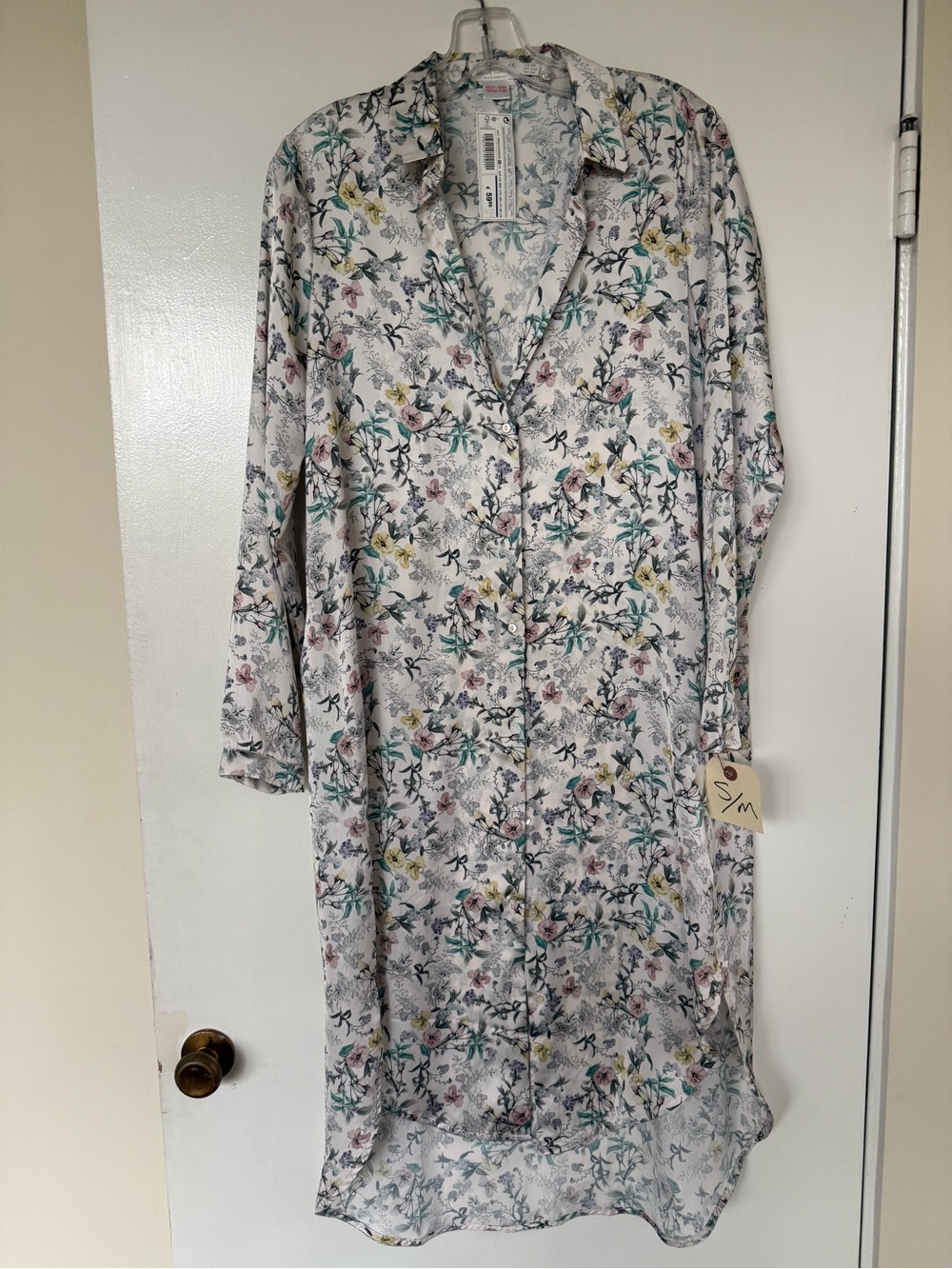 Zara Floral Midi Dress in White, Green, Pink, Yellow